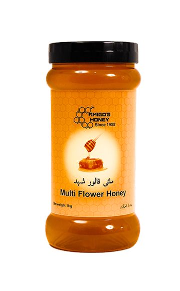 100% Organic Multi-Flower Honey | Natural Honey |  No Artificial Flavor | No Additives