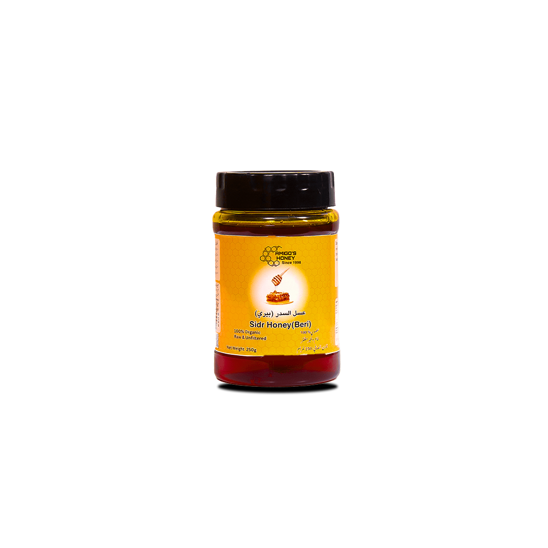 Natural beri sidr honey | Raw & Unfiltered | Small bee honey
