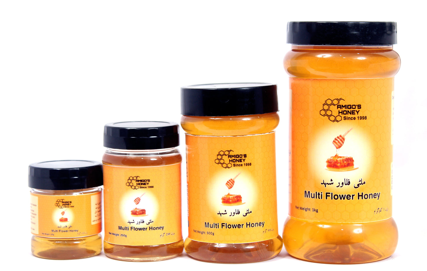 100% Organic Multi-Flower Honey | Natural Honey |  No Artificial Flavor | No Additives