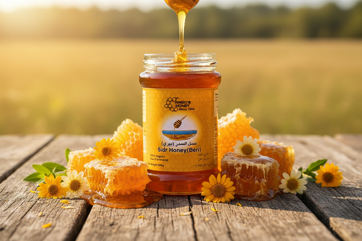 Natural Beri Sidr Honey Hero Banner